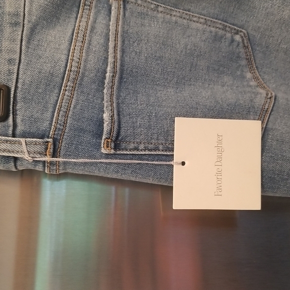 💕FAVORITE DAUGHTER💕 The Sara High Rise Skinny Jean ~ Ted Regal Blue 27 NWT - Picture 9 of 16
